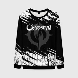 Свитшот мужской Chaoseum Logo Grunge, цвет: 3D-черный