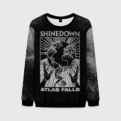 Свитшот мужской Atlas Falls - Shinedown, цвет: 3D-черный