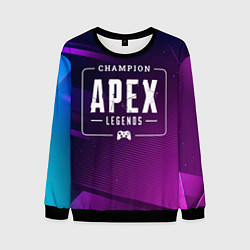 Мужской свитшот Apex Legends Gaming Champion: рамка с лого и джойс