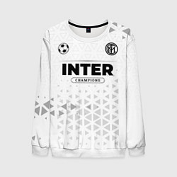 Свитшот мужской Inter Champions Униформа, цвет: 3D-белый