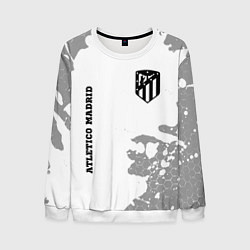 Свитшот мужской Atletico Madrid Sport на темном фоне, цвет: 3D-белый