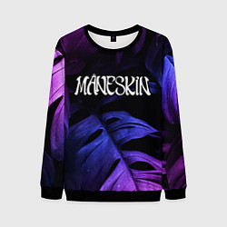 Мужской свитшот Maneskin Neon Monstera