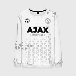 Свитшот мужской Ajax Champions Униформа, цвет: 3D-белый