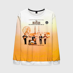 Свитшот мужской The Beatles Blackpool And Paris 1964-65, цвет: 3D-белый