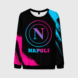 Свитшот мужской Napoli FC Neon Gradient, цвет: 3D-черный