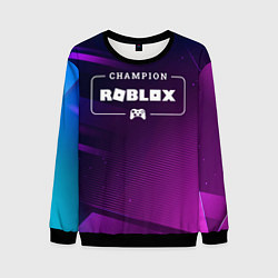 Мужской свитшот Roblox Gaming Champion: рамка с лого и джойстиком