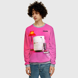 Свитшот мужской Three Imaginary Boys - The Cure, цвет: 3D-меланж — фото 2
