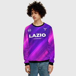 Свитшот мужской Lazio legendary sport grunge, цвет: 3D-черный — фото 2