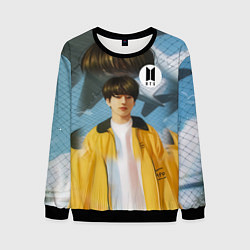 Свитшот мужской BTS Euphoria, цвет: 3D-черный