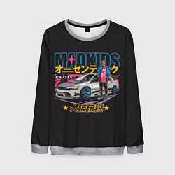 Свитшот мужской Японская Машина EVOIX, цвет: 3D-меланж