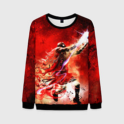 Свитшот мужской Jordan Graffiti Art, цвет: 3D-черный