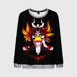 Мужской свитшот Ичиго пробуждение - Блич