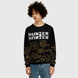 Свитшот мужской Hunter x Hunter - anime clouds, цвет: 3D-черный — фото 2