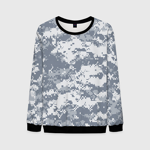 Мужской свитшот UCP камуфляж США / 3D-Черный – фото 1