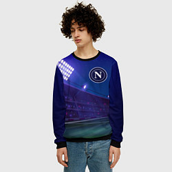 Свитшот мужской Napoli ночное поле, цвет: 3D-черный — фото 2