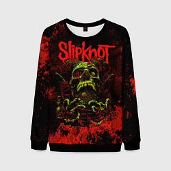 Мужской свитшот Slipknot череп