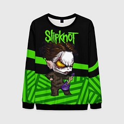 Мужской свитшот Slipknot dark green