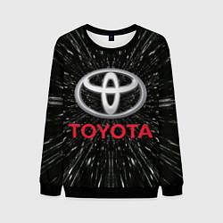 Мужской свитшот Тойота, эмблема, автомобильная тема