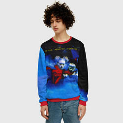 Свитшот мужской Агата Кристи Ураган, цвет: 3D-красный — фото 2