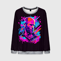 Мужской свитшот Jason Statham - pop art