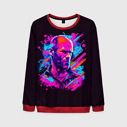 Мужской свитшот Jason Statham - pop art