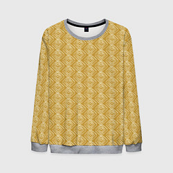 Свитшот мужской Ромб штрихованный, цвет: 3D-меланж