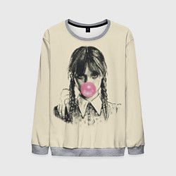 Мужской свитшот Wednesday bubble gum