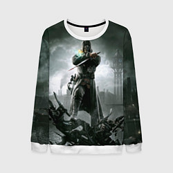 Свитшот мужской Dishonored steampunk, цвет: 3D-белый