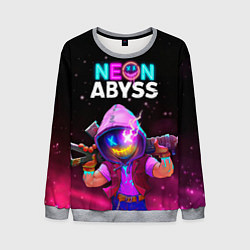 Свитшот мужской Neon Abyss, цвет: 3D-меланж