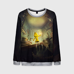 Свитшот мужской Little Nightmares игра, цвет: 3D-меланж