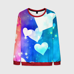 Мужской свитшот Dreamy Hearts Multicolor