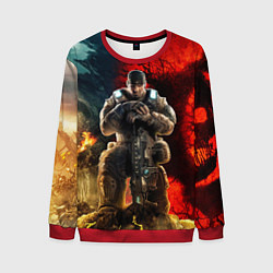 Свитшот мужской Gears of War Маркус Феникс, цвет: 3D-красный
