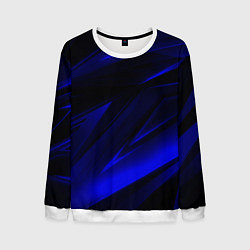 Мужской свитшот Geometry blue stripes