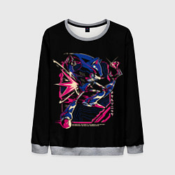 Свитшот мужской Кибер-Соник с алмазом, цвет: 3D-меланж