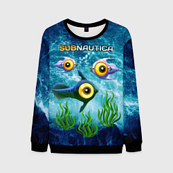 Свитшот мужской Subnautica, цвет: 3D-черный