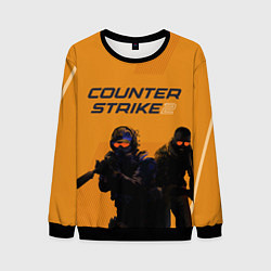 Свитшот мужской Counter Strike 2, цвет: 3D-черный