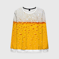 Свитшот мужской Пенное, цвет: 3D-белый