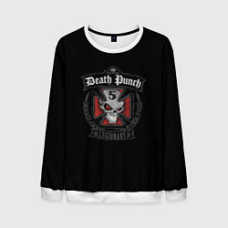 Свитшот мужской Five Finger Death Punch legionary, цвет: 3D-белый