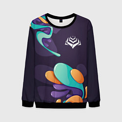 Мужской свитшот Warframe graffity splash