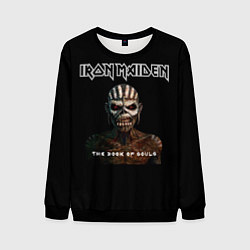 Свитшот мужской Iron Maiden - the book of souls, цвет: 3D-черный