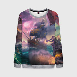 Свитшот мужской Магия Sea of Thieves, цвет: 3D-меланж