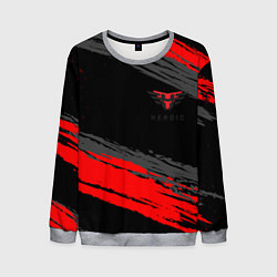 Мужской свитшот Heroic black