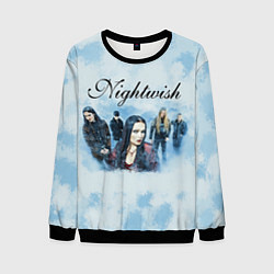 Свитшот мужской Nightwish band, цвет: 3D-черный