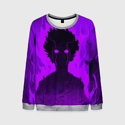 Свитшот мужской Mob Psycho Rage, цвет: 3D-меланж
