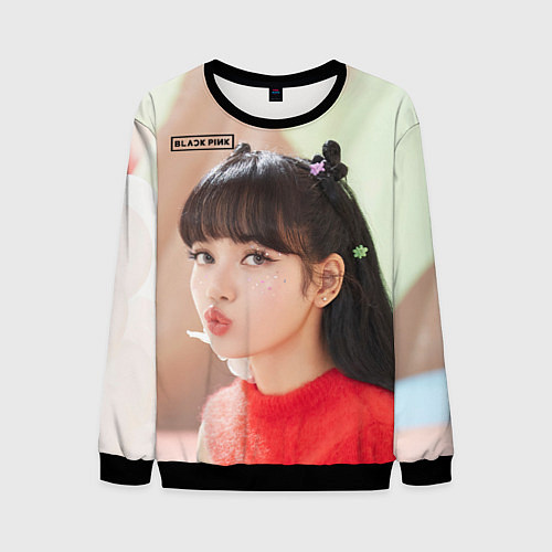 Мужской свитшот Blackpink Lisa / 3D-Черный – фото 1