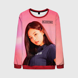 Свитшот мужской Jennie Blackpink kpop, цвет: 3D-красный