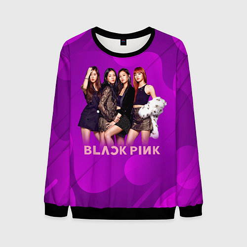 Мужской свитшот K-pop Blackpink girls / 3D-Черный – фото 1