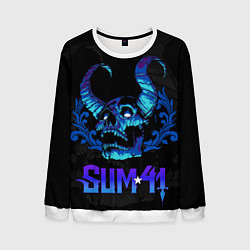 Мужской свитшот Sum41 horns skull