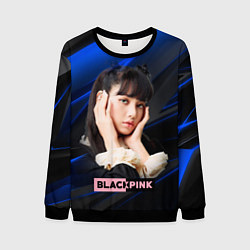 Свитшот мужской Blackpink Lisa, цвет: 3D-черный