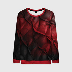 Мужской свитшот Black red texture